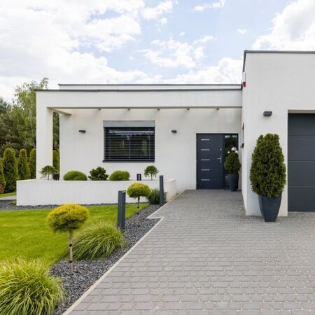 Ein modernes Haus
